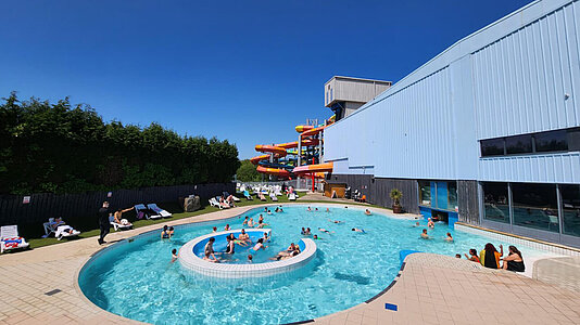 Make a Splash in the Outdoor Pool at Waterworld